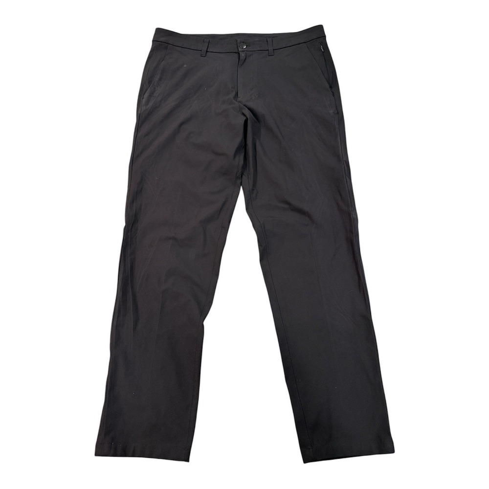 Lululemon Commission Pants 34x29 Slim Mens Performance Stretch Chino Warpstreme